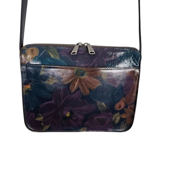 Patricia Nash Handbags - NWT PATRICIA NASH VALLATA Crossbody Bag PERUVIAN PAINTING FLORAL Leather Nazaire
